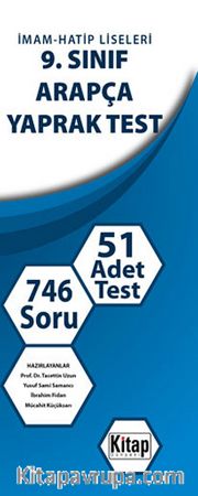 9. Sınıf Arapça Yaprak Test / İmam-Hatip Liseleri
