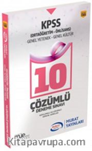 KPSS Ortaöğretim-Önlisans 10 Çözümlü Deneme Sınavı (1565)