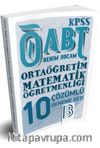 2018 ÖABT Ortaöğretim Matematik Öğretmenliği Çözümlü 10 Deneme Seti