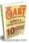 2018 ÖABT Kimya Öğretmenliği Çözümlü 10 Deneme Seti
