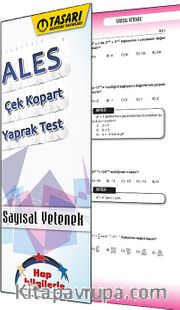 ALES Sayısal Yetenek Çek Kopart Yaprak Test