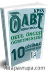 2018 ÖABT Okul Öncesi Öğretmenliği Çözümlü 10 Deneme Seti