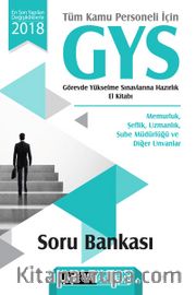 2018 Tüm Kamu Personeli İçin Görevde Yükselme Hazırlık El Kitabı Soru Bankası