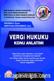Vergi Hukuku Konu Anlatımı