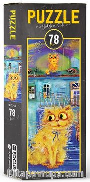 Puzzle / Golden Cat (78 Parça)