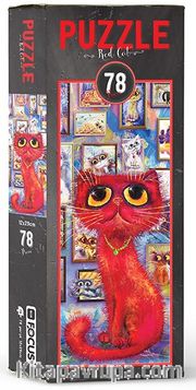 Puzzle / Red Cat (78 Parça)