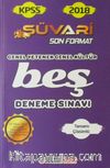 2018 Süvari Son Format KPSS Genel Yetenek Genel Kültür Çözümlü 5 Deneme Sınavı 