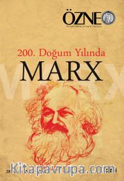 Özne 28. Kitap 200. Doğum Yılında Marx