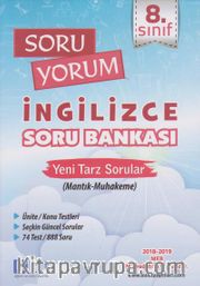 8. Sınıf Soru Yorum İngilizce Soru Bankası