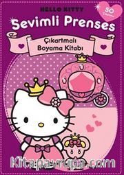 Hello Kitty Sevimli Prenses Çıkartmalı Boyama Kitabı