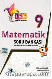 9. Sınıf TEK Serisi Video Çözümlü Matematik Soru Bankası