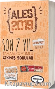 2019 Ales Son 7 Yıl Tamamı Çözümlü Çıkmış Sorular (2018 İlkbahar Dönemi Dahil)