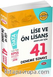 KPSS Lise Ön Lisans Adayları İçin  41 Deneme Sınavı