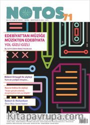 Notos Öykü İki Aylık Edebiyat Dergisi Ağustos-Eylül 2018 Sayı :71