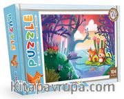 Puzzle Balık Tutmaca (BF082) (104 Parça)