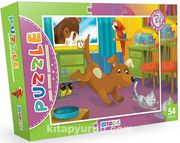 Puzzle Evcil Hayvanlar (BF078) (54 Parça)