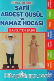 Renkli Resimli Şafii Abdest Gusül ve Namaz Hocası (008)