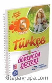 5. Sınıf Türkçe Öğrencim Defteri