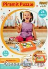 Disney Baby Mickey Mouse Eğitici Piramit Puzzle Hafıza Oyunu