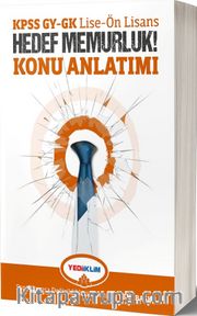 KPSS Genel Yetenek Genel Kültür Lise-Önlisans Hedef Memurluk Konu Anlatımı