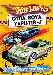 Hot Wheels Oyna Boya Yapıştır-1