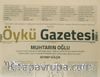 Can Aylık Öykü Gazetesi Sayı:23 Ağustos 2018