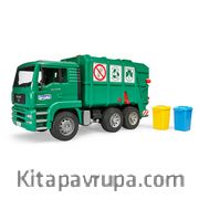 Man Tga Çöp Kamyonu Yeşil (02753)