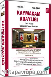 Kaymakam Adaylığı Test Usulü Çözümlü Soru Bankası