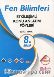 8. Sınıf Fen Bilimleri Etkileşimli Konu Anlatım Föyleri