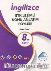8. Sınıf İngilizce Etkileşimli Konu Anlatım Föyleri