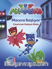 Pjmasks  - Macera Başlıyor Çıkartmalı Faaliyet