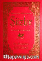 Sözler <br /> İndeks-Dipnot-Sözlük-Kronolojik Bilgi (Büyük Boy)