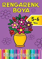 Rengarenk Boya -5 / 5-6 Yaş Mor Kitap