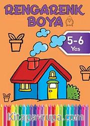 Rengarenk Boya 6 / 5-6 Yaş Turuncu Kitap