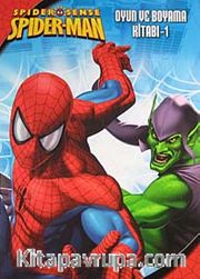 Spider Sense Spider-Man <br /> Oyun ve Boyama Kitabı -1