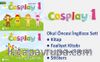 Cosplay 1 Okul Öncesi İngilizce Eğitim Seti (Kitap +Faaliyet Kitabı +Stickers +Interactive software) 