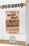 2019 DGS Sayısal Sözel Mantık Konu Anlatımlı