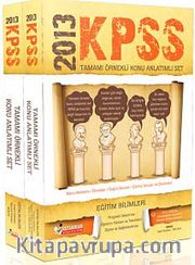 2013 Eğitim Bilimleri Tamamı Örnekli Konu Anlatımlı Set