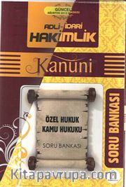 2013 Adli-İdari Hakimlik Kanuni Soru Bankası (2 Cilt Kutulu) <br /> Özel Hukuk Kamu Hukuku Soru Bankası