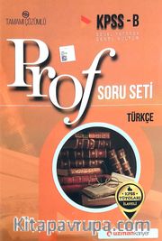 KPSS B Genel Yetenek Genel Kültür Prof Soru Seti Türkçe