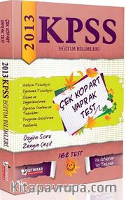 2013 KPSS Eğitim Bilimleri Çek Kopart Yaprak Test