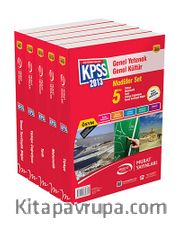 2013 KPSS Genel Kültür Genel Yetenek Modüler Set (5 Kitap)