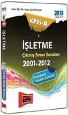 2013 KPSS-A İşletme Çıkmış Sınav Soruları 2001-2012