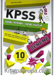 2013 KPSS Genel Yetenek Genel Kültür 10 Fasikül Deneme