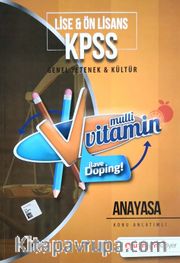KPSS Lise Ön Lisans Genel Yetenek Genel Kültür Anayasa Konu Anlatımlı
