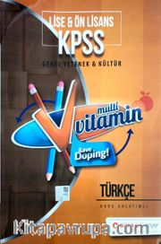 KPSS Lise Ön Lisans Genel Yetenek Genel Kültür Türkçe Konu Anlatımlı