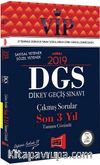 2019 DGS VIP Sayısal - Sözel Yetenek Son 3 Yıl Tamamı Çözümlü Çıkmış Sorular