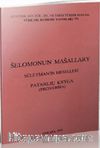 Selomonun Masallary / Süleyman'ın Meselleri