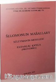 Selomonun Masallary / Süleyman'ın Meselleri