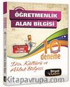 Öğretmenlik Alan Bilgisi Din Kültürü ve Ahlak Bilgisi 10 Çözümlü Deneme